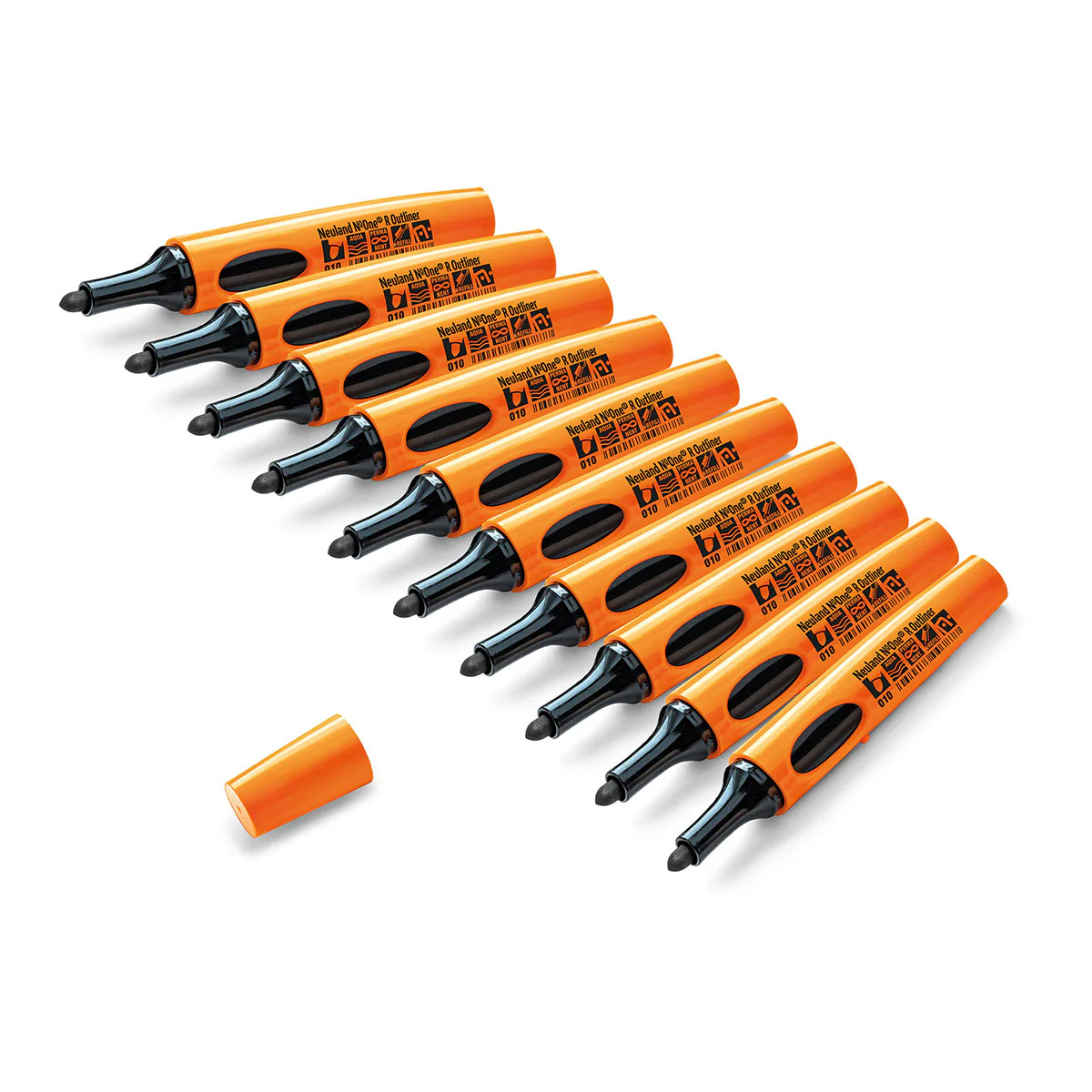 Neuland No.One® Outliner — pack de 10, pointe ronde
