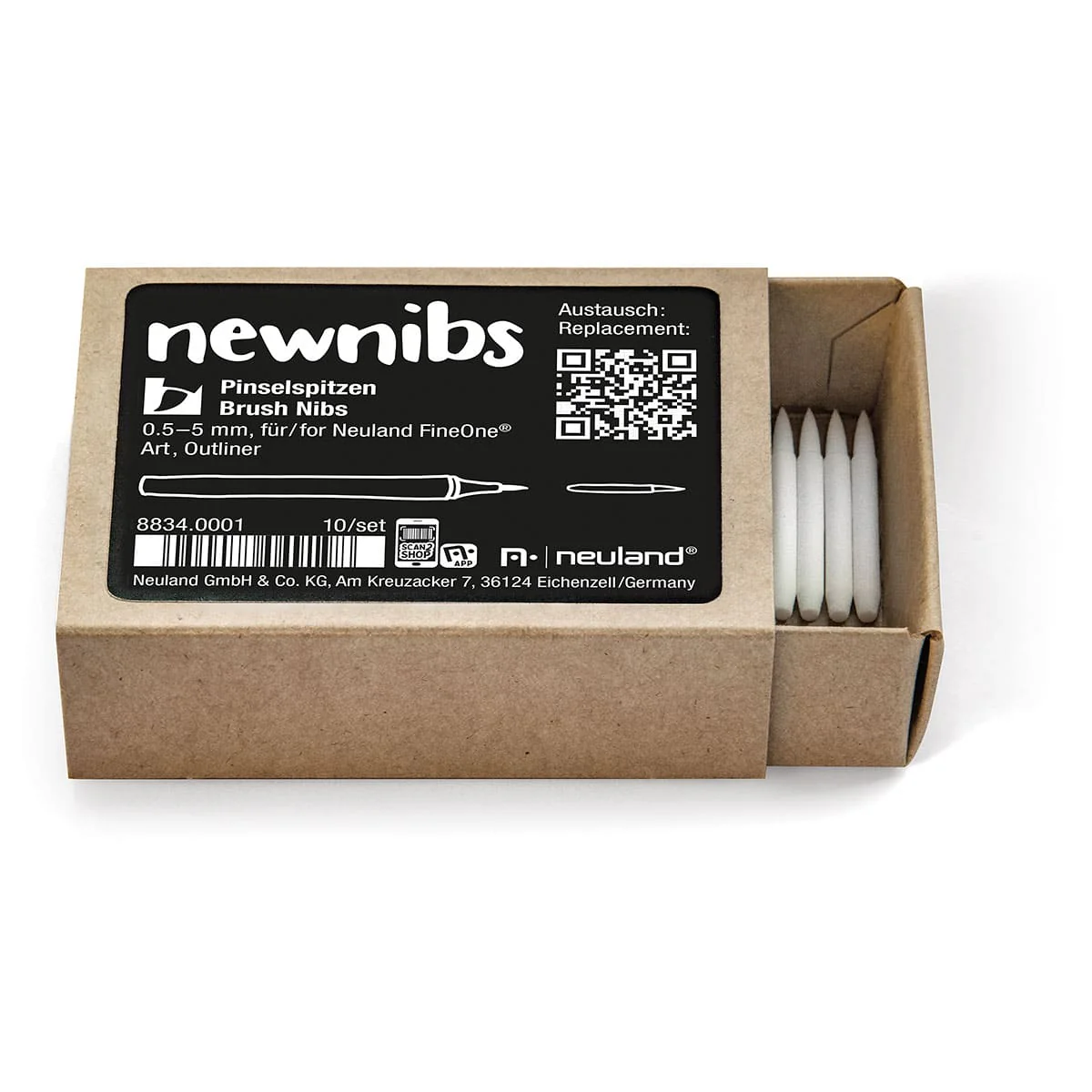 Pointes de rechange FineOne® Art, pinceau 0,5–5 mm
