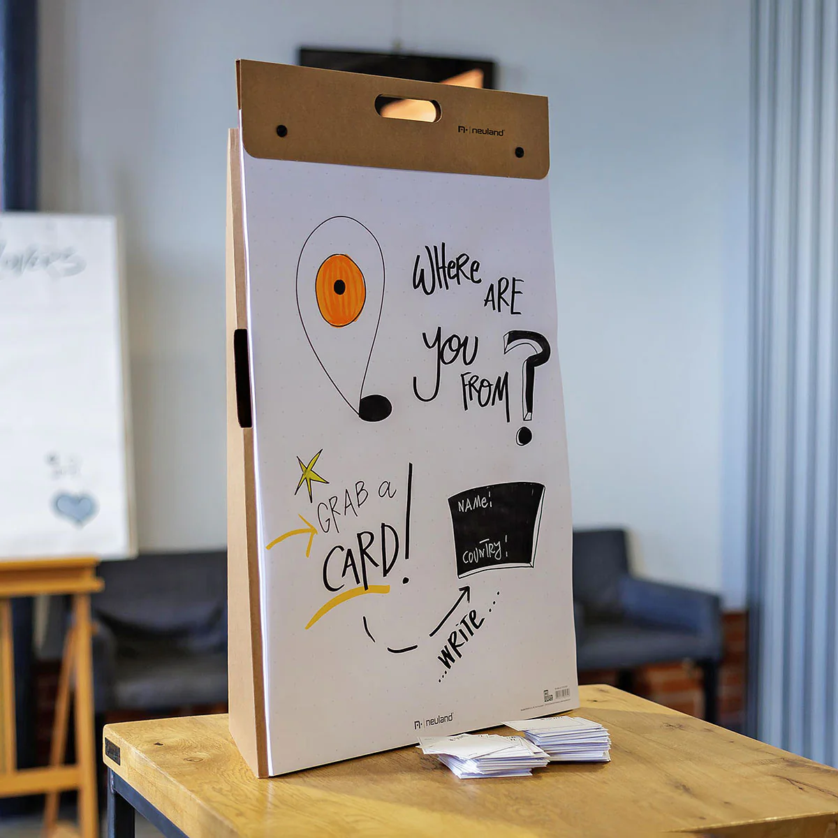 TopChart — paperboard de table